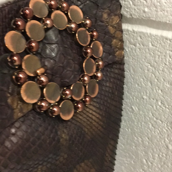 Escada Brown python boot - Picture 4 of 8